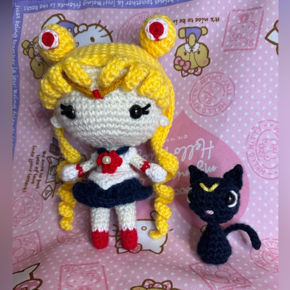 Sailor Moon & Luna Doll 🌙